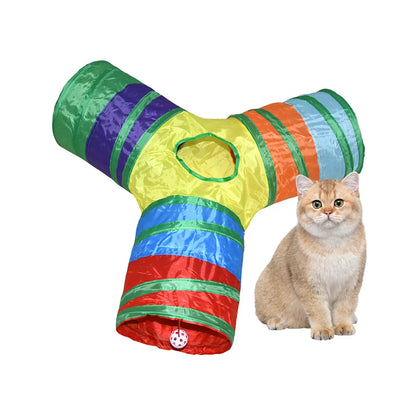 Cat Tunnel Interactive Cat Toy Cat Tunnels for Indoor Cats