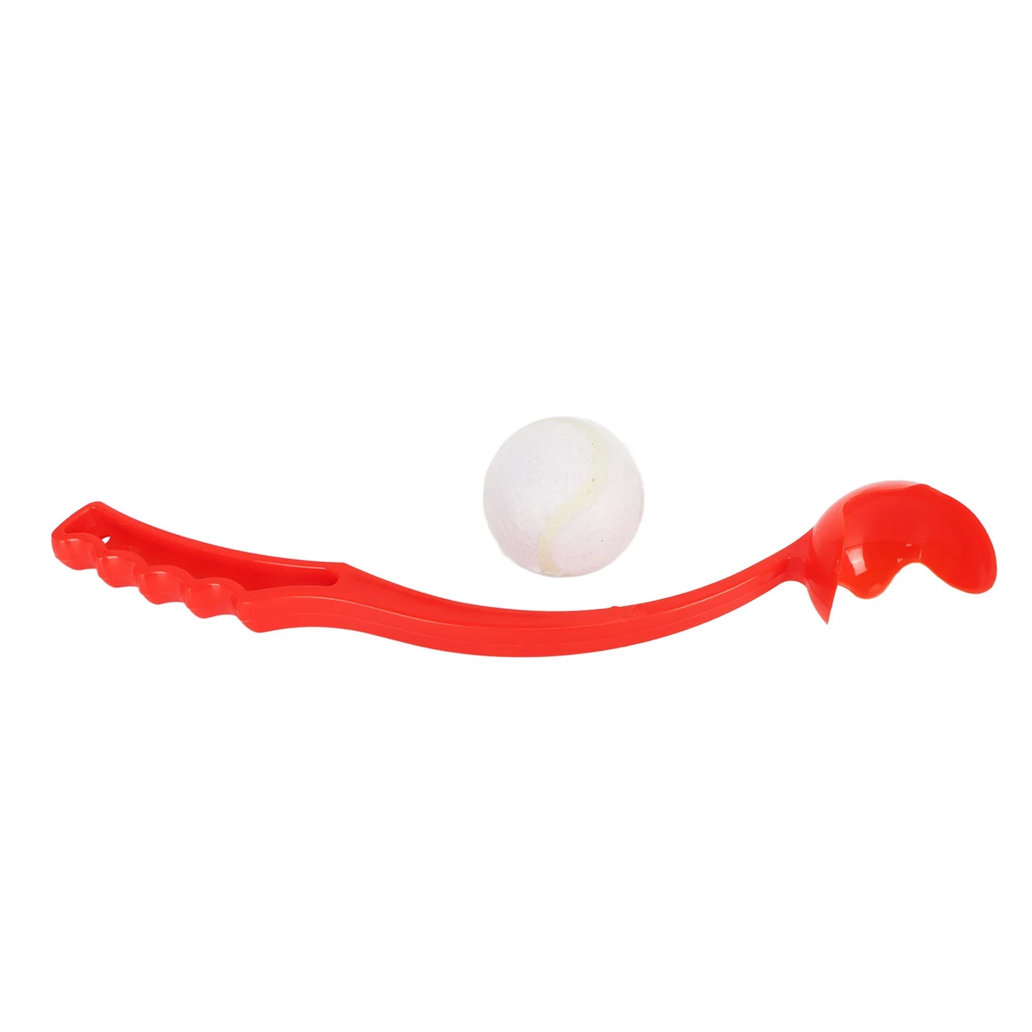 Hand Dog Ball Launcher Ergonomic Handle Interactive Tennis Ball Thrower Pet Toy for Outdoor Training