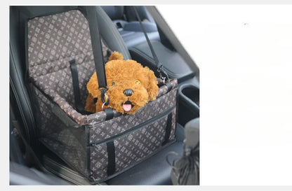 Pet Dog Car Seat Cover Portable Dog Car Front Row Protector Transporter Small Dog Carriers Bag Waterproof Cat Basket