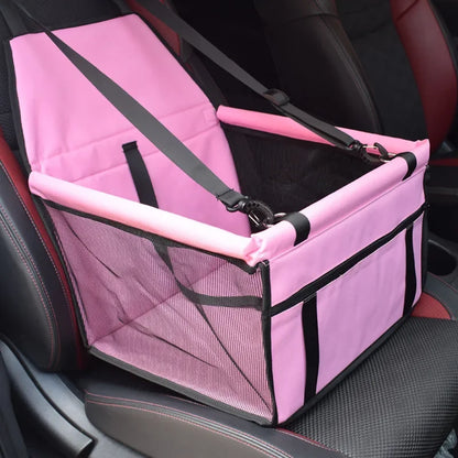 Pet Dog Car Seat Cover Portable Dog Car Front Row Protector Transporter Small Dog Carriers Bag Waterproof Cat Basket