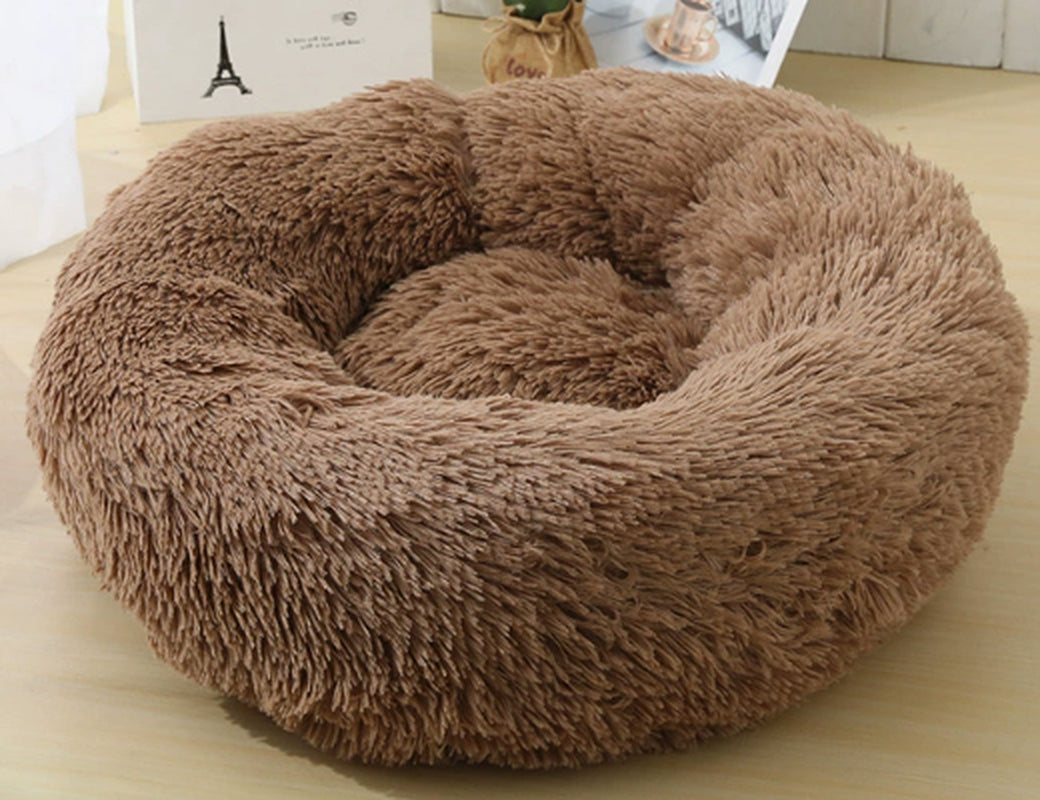 Dog Beds for Small Dogs round Plush Cat Litter Kennel Pet Nest Mat Puppy Beds